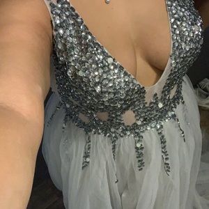 Sequin Evening Dress